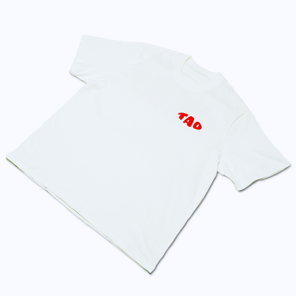 CAMISETA OVERSIZE PARCHESE - WHITE