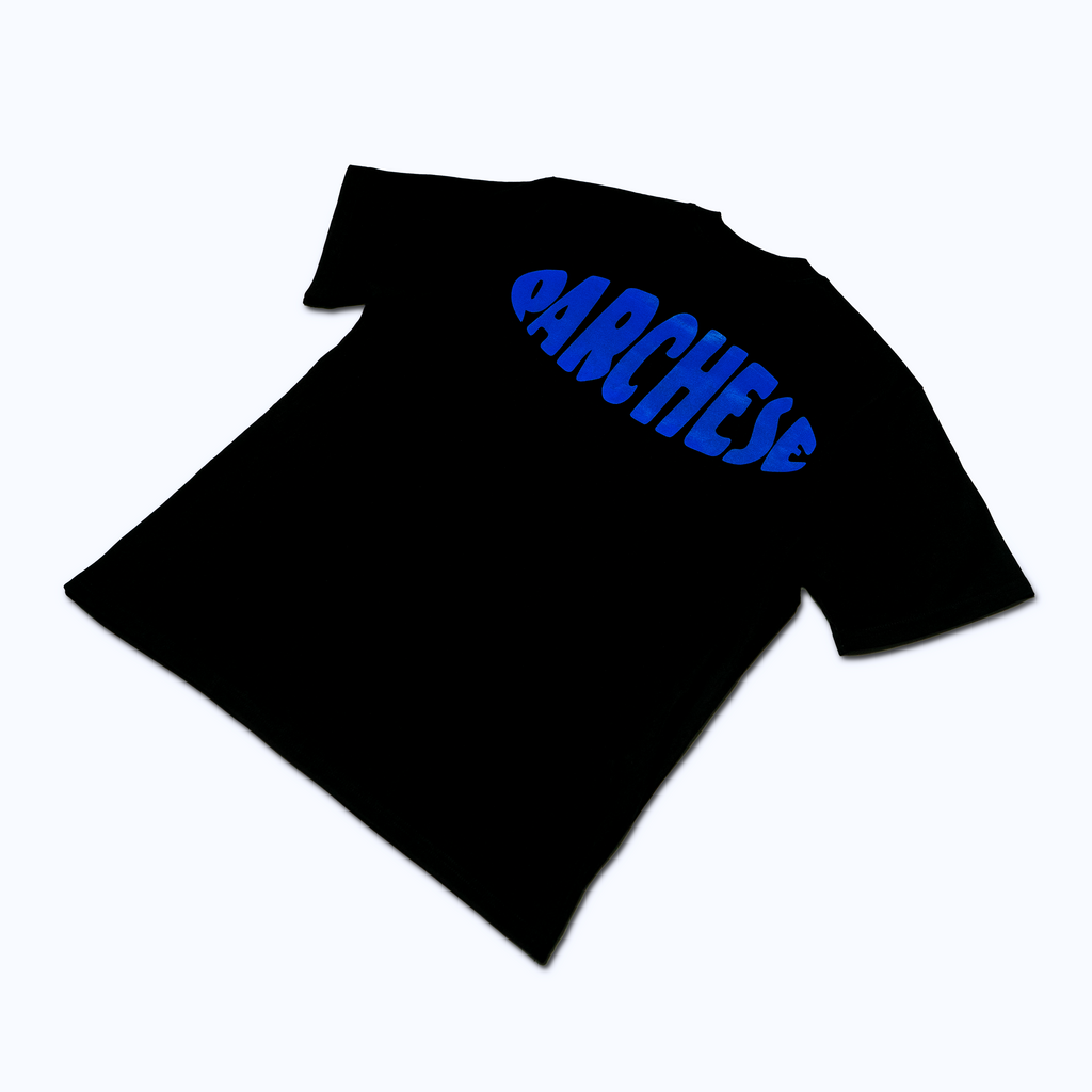 CAMISETA OVERSIZE PARCHESE - BLACK